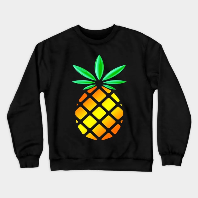 Pineapple Fruit Crewneck Sweatshirt by albaley